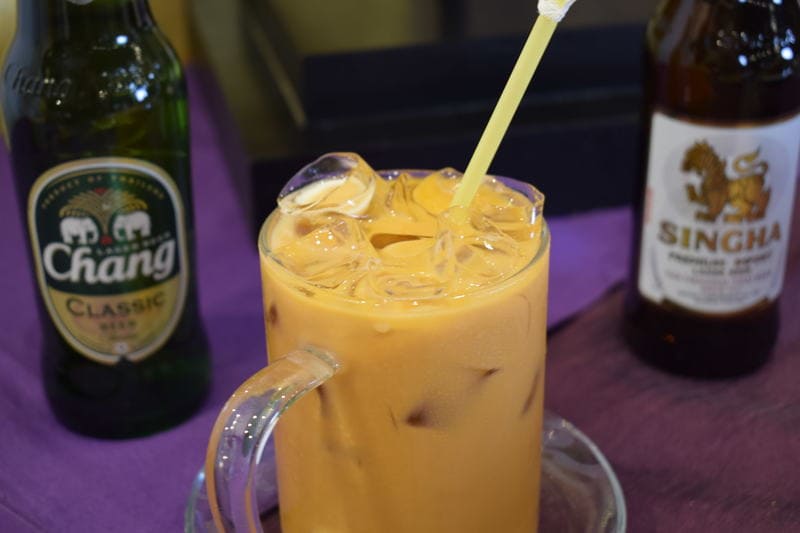 drinks and thai smoothies menù thailandese, thai square